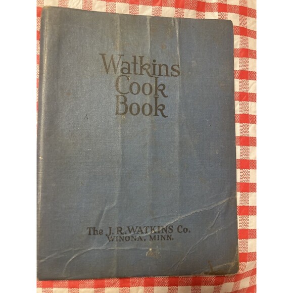 None Other - Vintage Watkins Cook Book 1938 J R Watkins Co Spiral Bound Cookbook Winona MINN